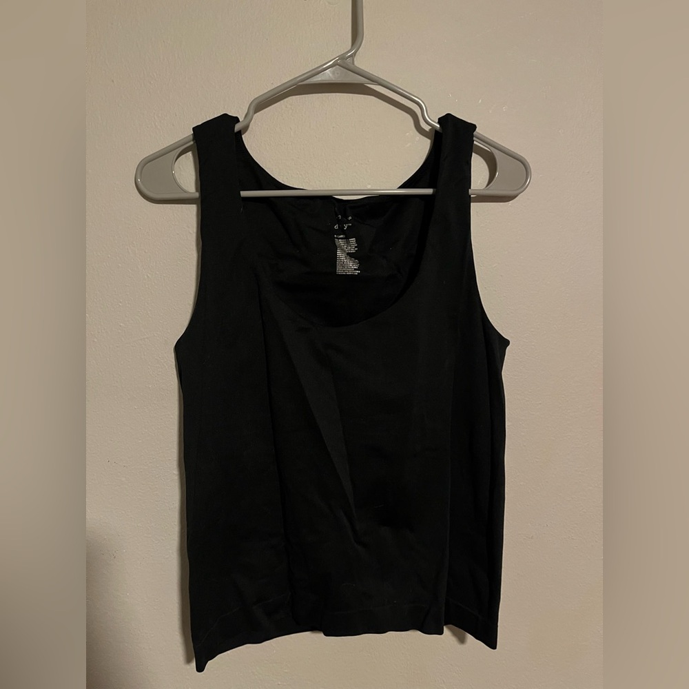 a new day Black Tank Top